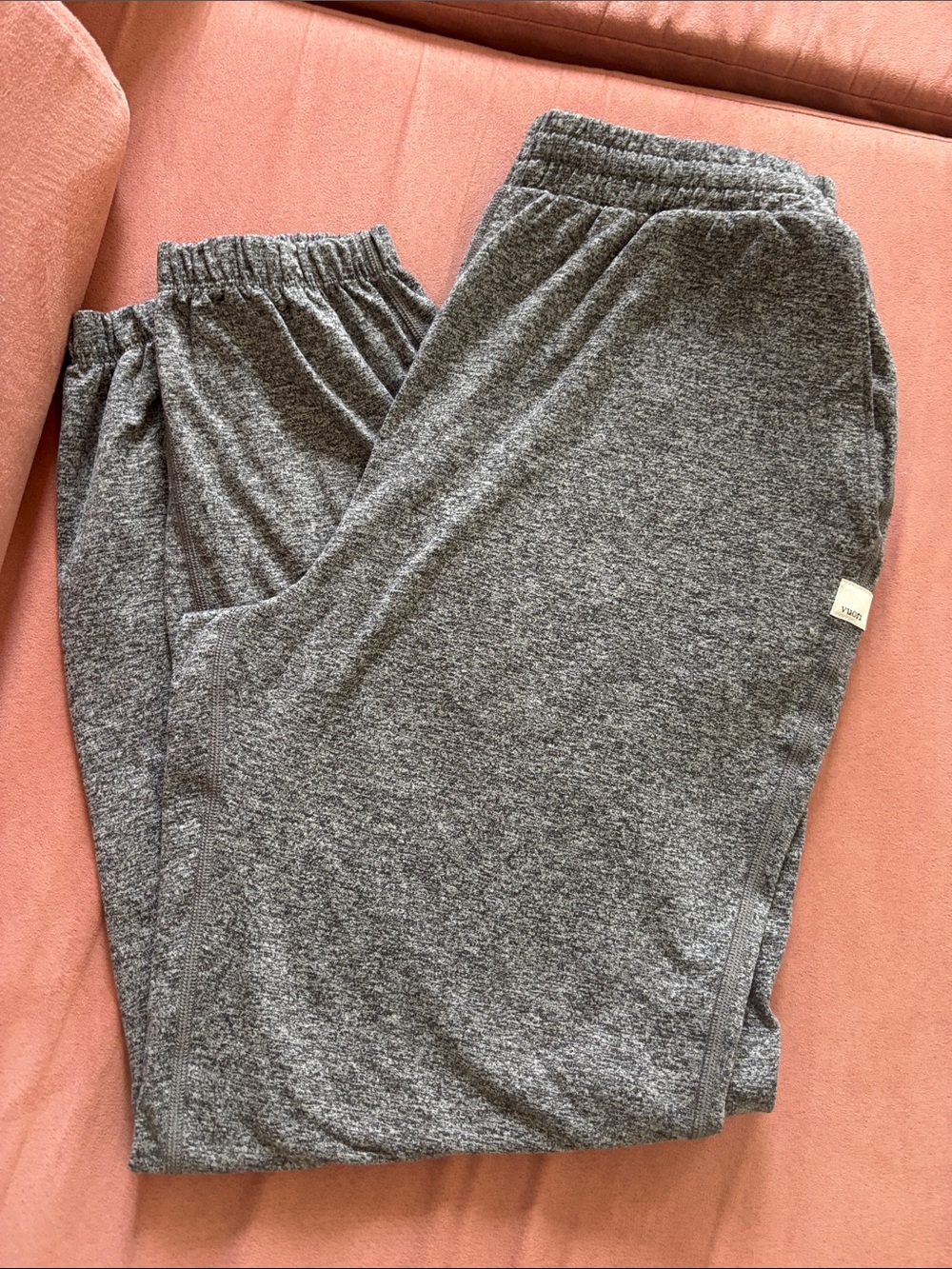 Vuori Gray Heather Performance Joggers - Women's Track Pants
